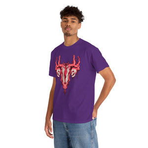 Uterus From Hell Unisex Heavy Cotton Tee