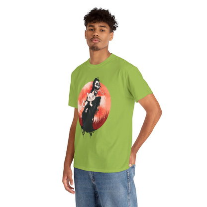 Cat Person Unisex Heavy Cotton Tee