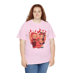 Love Is Hell Unisex Heavy Cotton Tee