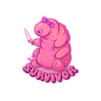 Tardigrade Survivor Kiss-Cut Vinyl Decal