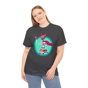 X-Ray Cat Unisex Heavy Cotton Tee