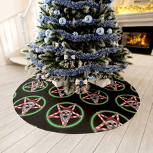 Christmas Pentagram Round Tree Skirt