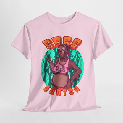 Sass Quatch Unisex Heavy Cotton Tee