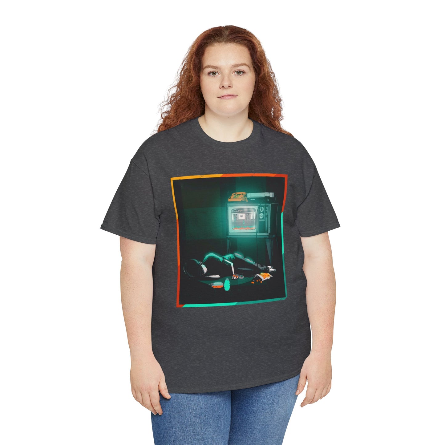Long Night Unisex Heavy Cotton Tee