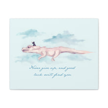 Never Give Up Canvas Gallery Wrapped Art Print