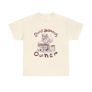 Small Business Owner Unisex Heavy Cotton Tee