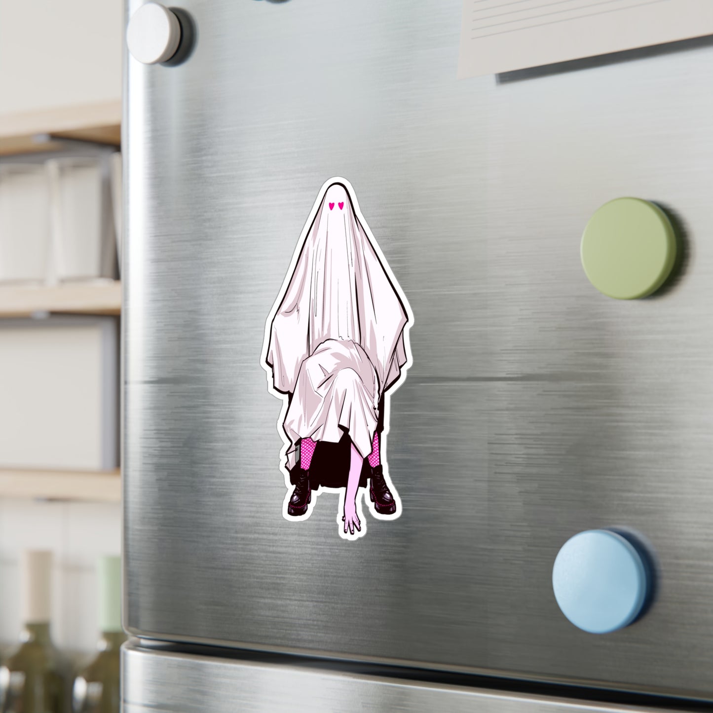 Two-Headed Ghost Kiss-Cut Vinyl Decal