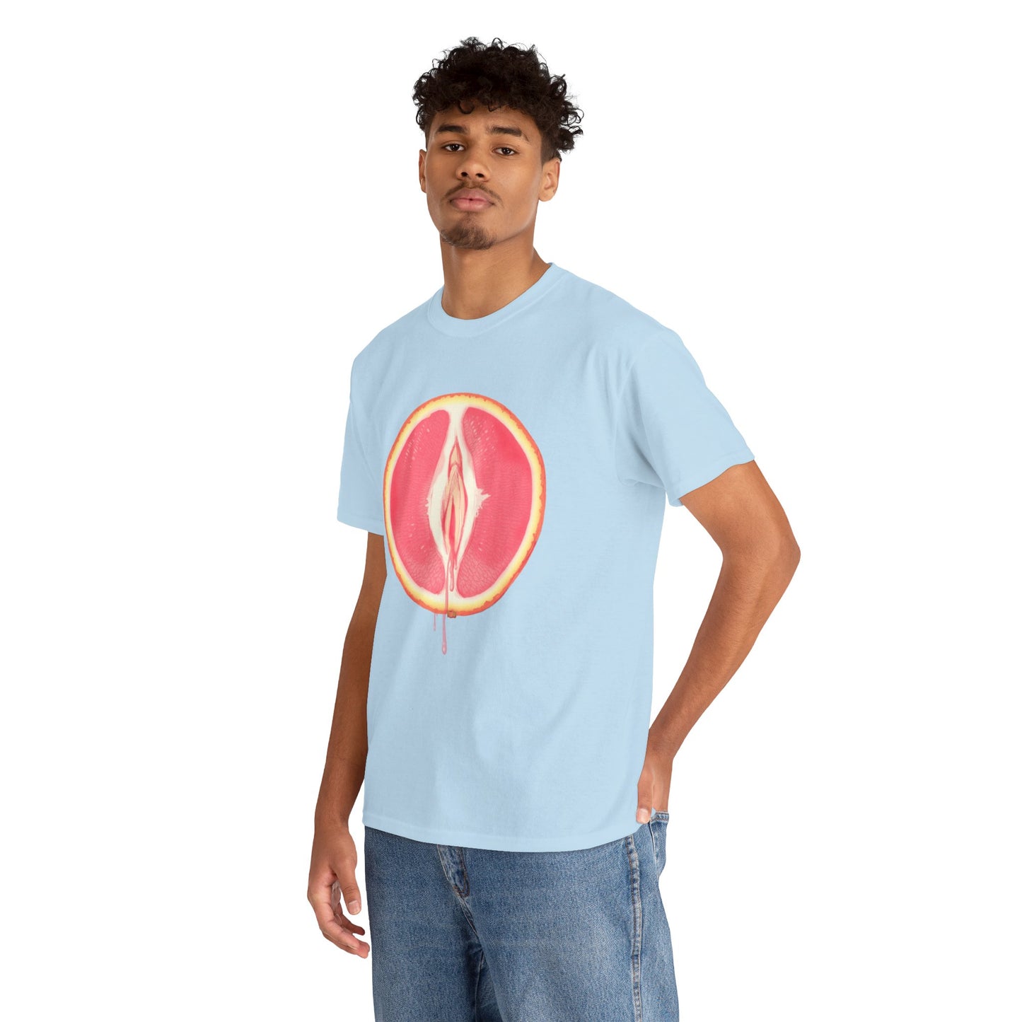Grapefruit Unisex Heavy Cotton Tee
