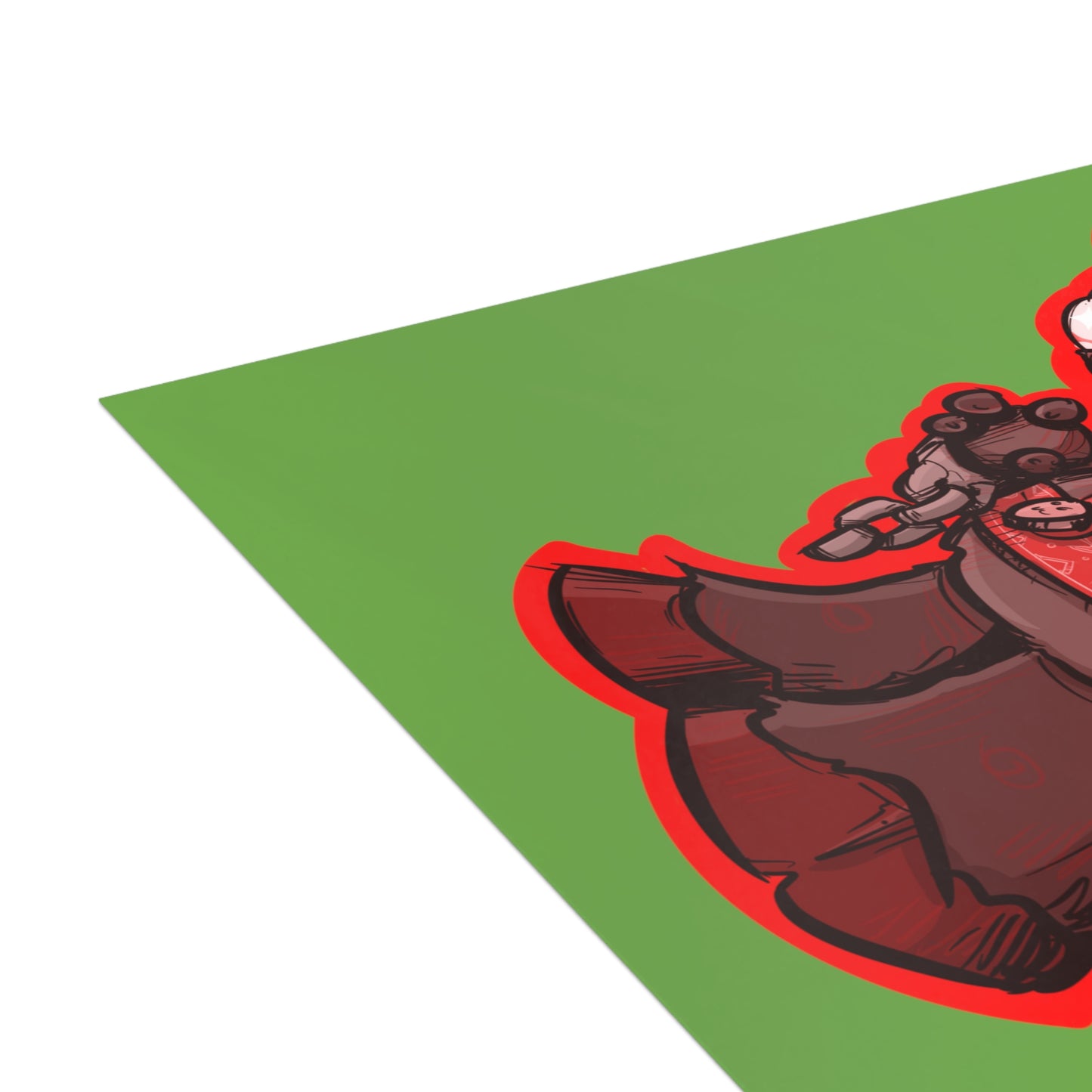 Plushie Krampus Greeting Card Bundles (10, 30, 50 pcs)