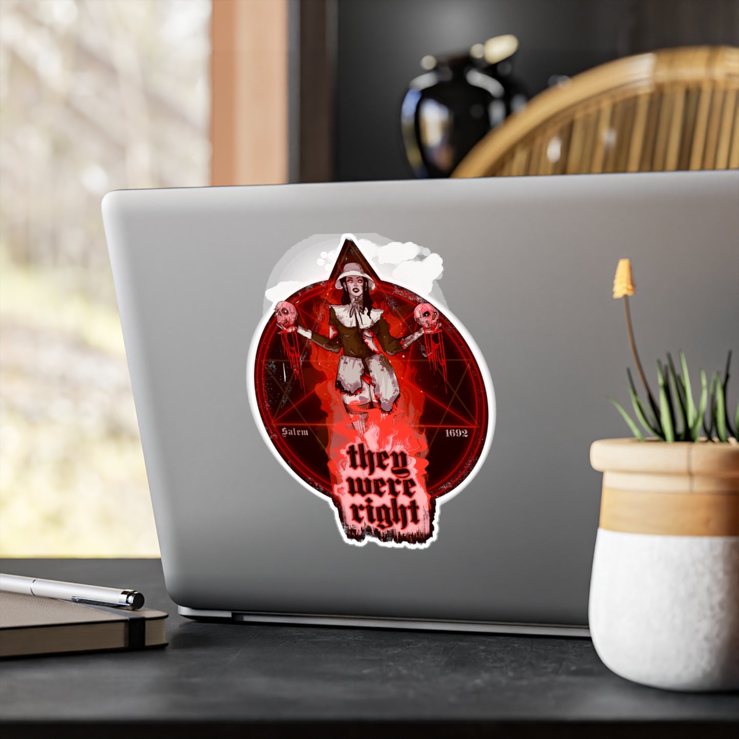 They Were Right Kiss-Cut Vinyl Decal