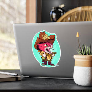 Darn Tootin Kiss-Cut Vinyl Decal