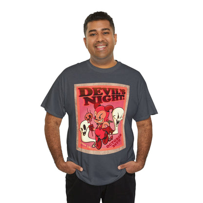 Devil's Night Unisex Heavy Cotton Tee