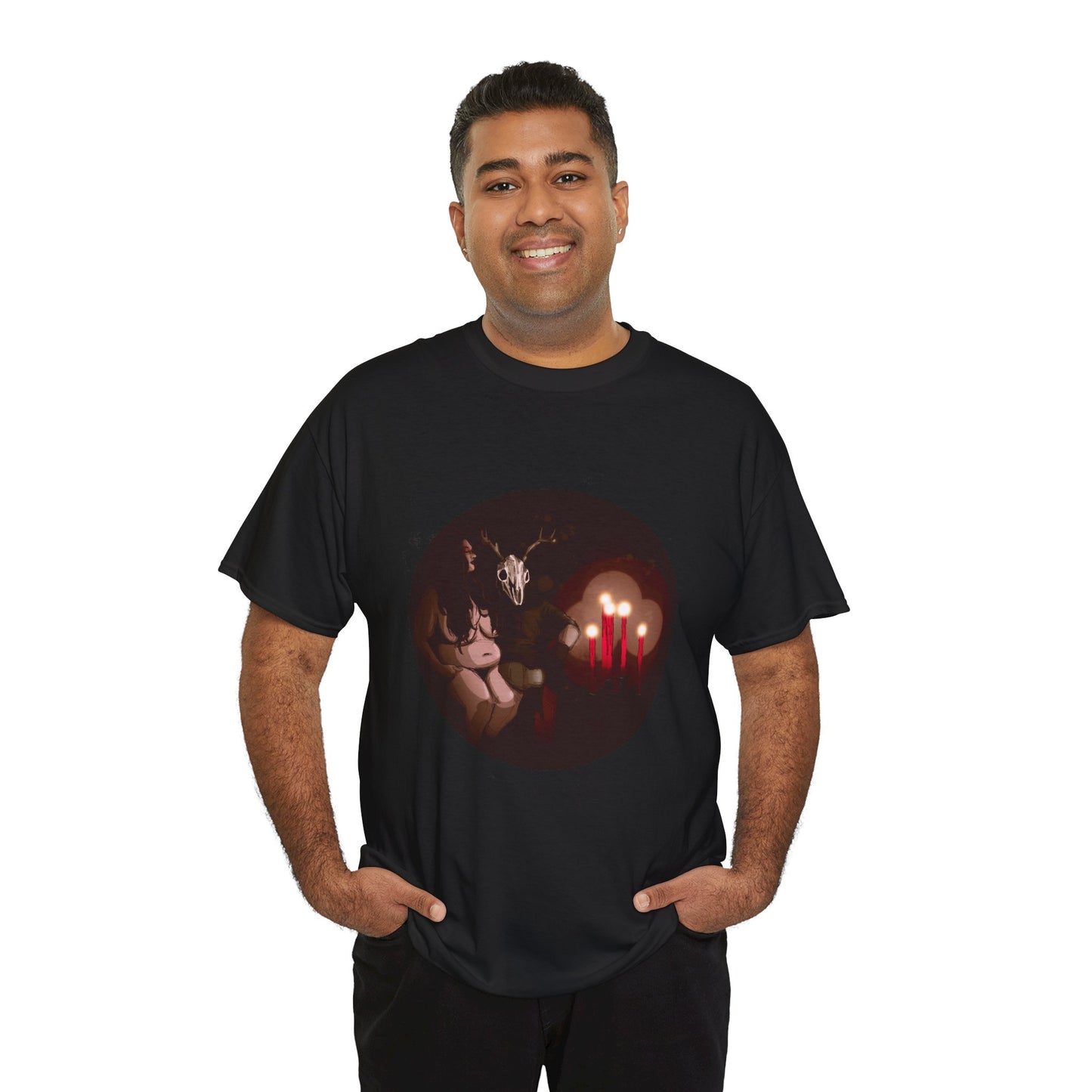 Deer Daddy Series 9: Candlelight Unisex Heavy Cotton Tee
