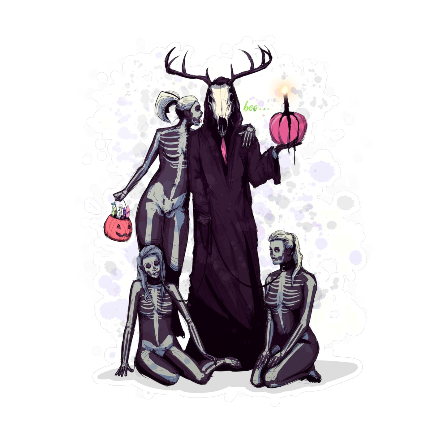Deer Daddy Series 6: Spooky Season Kiss-Cut Vinyl Decal