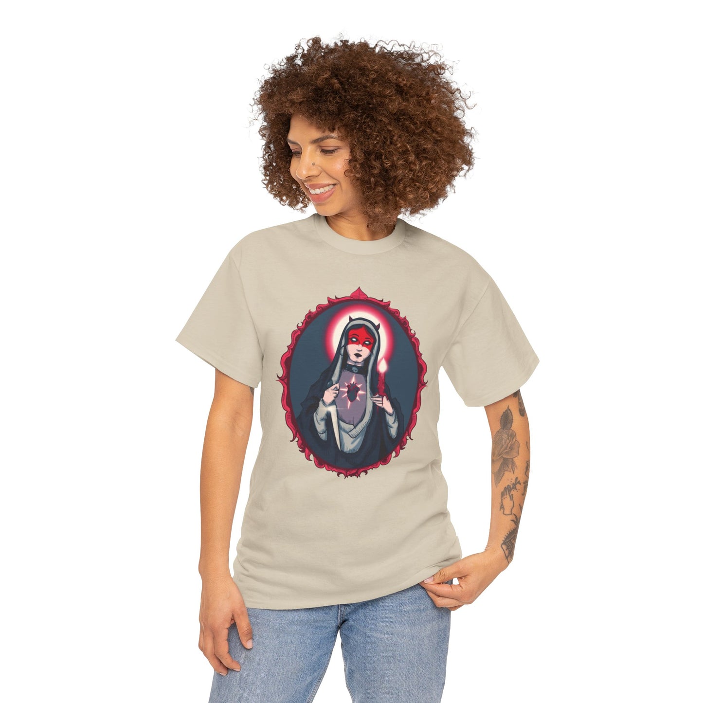 Hell Mary Unisex Heavy Cotton Tee