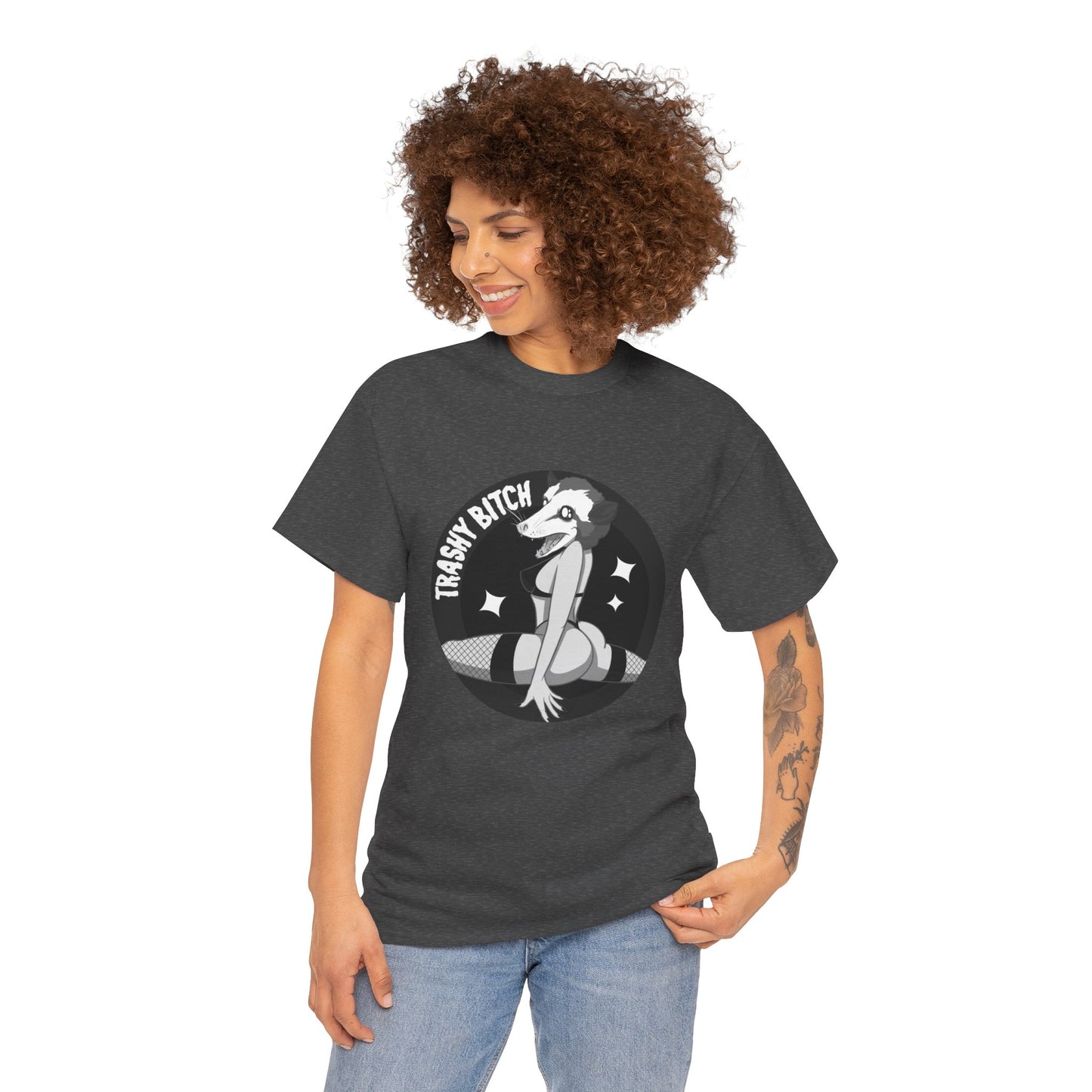 Trashy Bitch Unisex Heavy Cotton Tee