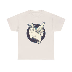 Moth Kitty Unisex Heavy Cotton Tee