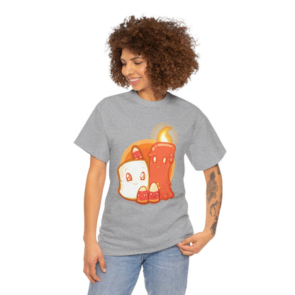 How Candy Corn Is Made Unisex Heavy Cotton Tee