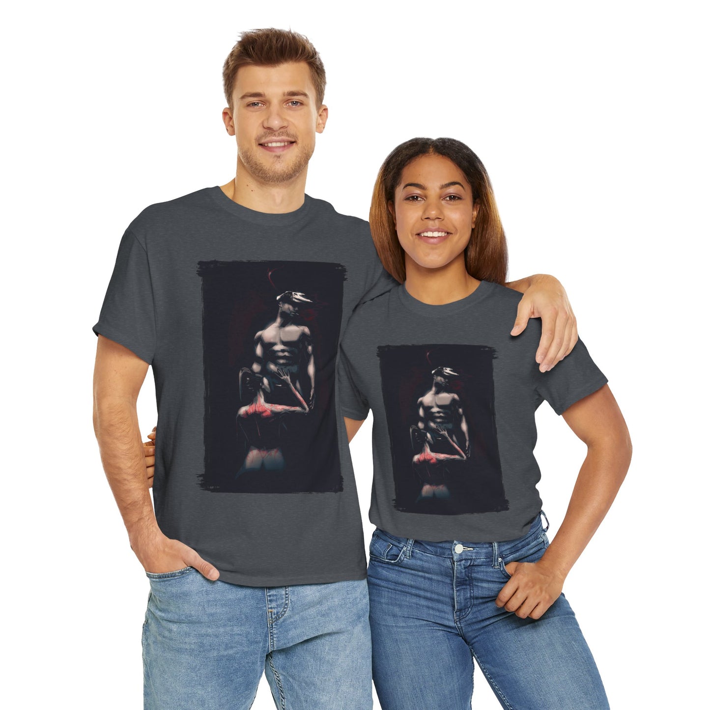 Deer Daddy Series 11: A Light In The Dark Unisex Heavy Cotton Tee