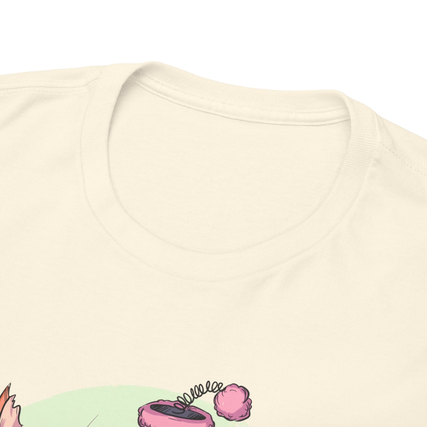 Scratching Pole Unisex Heavy Cotton Tee
