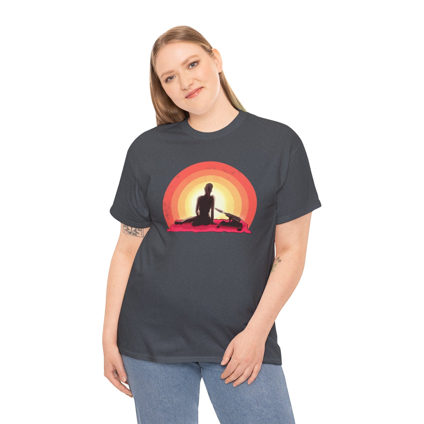 Sunset Unisex Heavy Cotton Tee