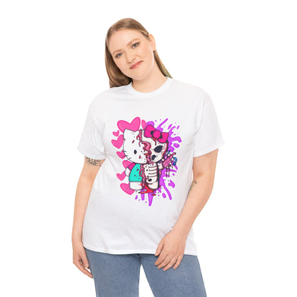 Zombie Kitty Unisex Heavy Cotton Patreon Tee