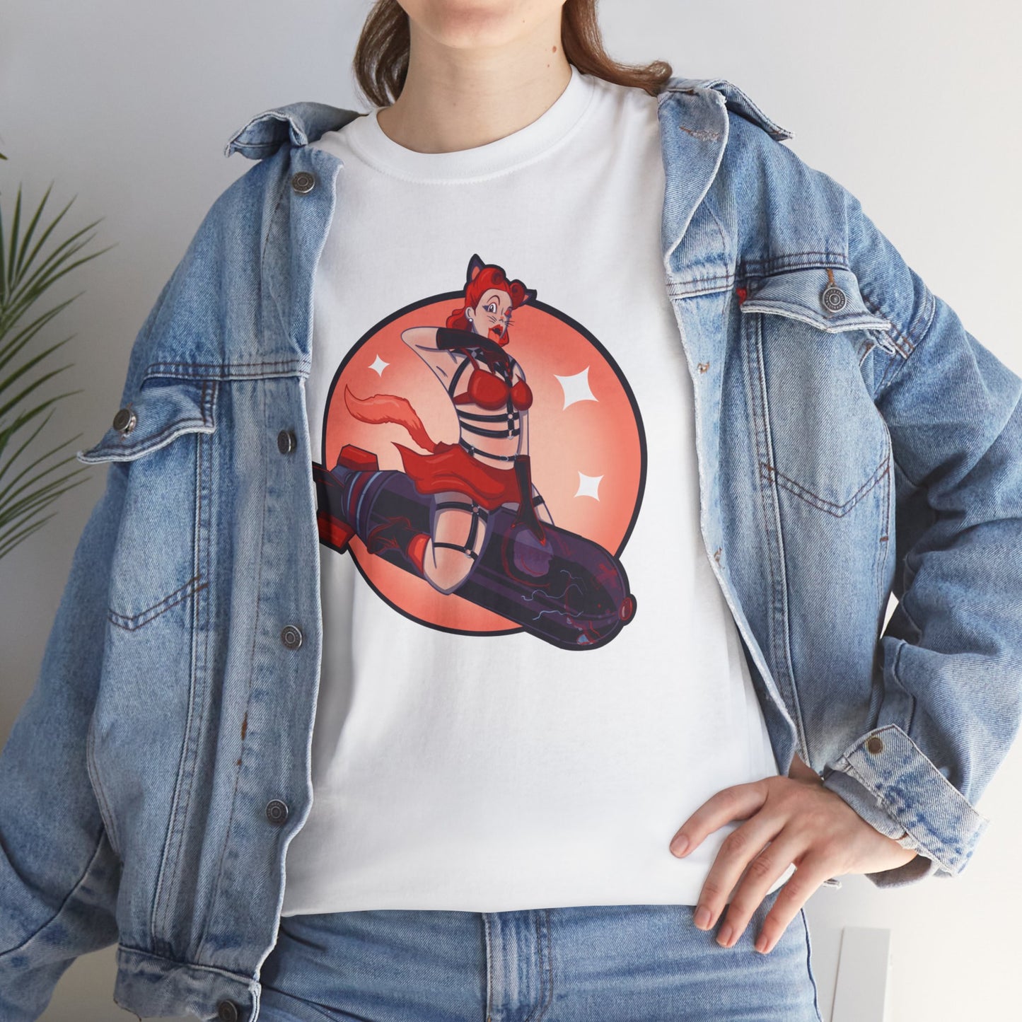 Pinup Pussycat Unisex Heavy Cotton Tee