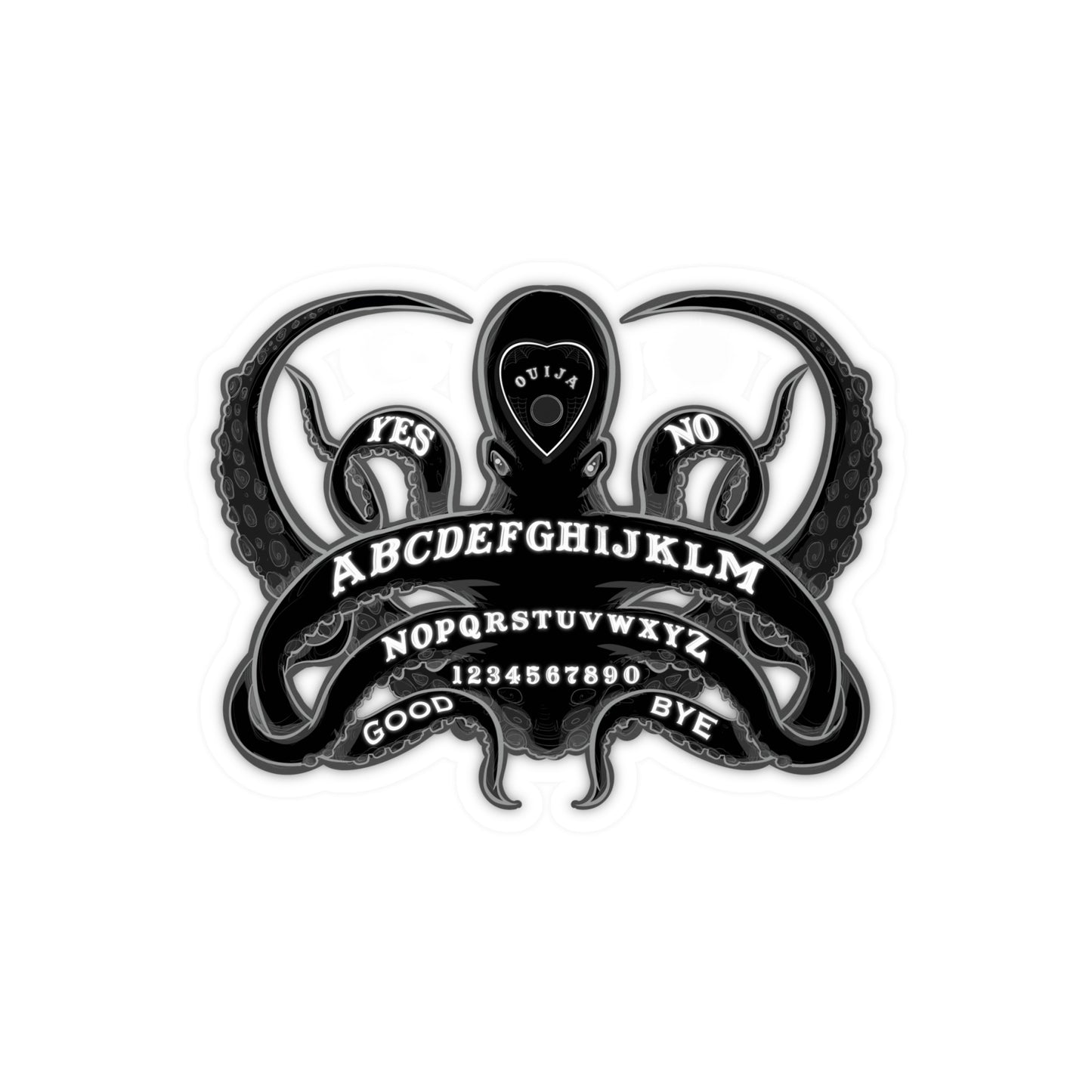 OuijaPuss Kiss-Cut Vinyl Decal