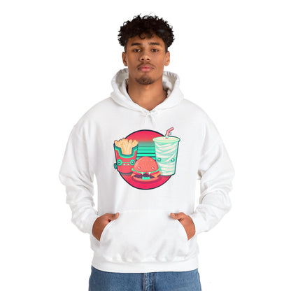 Spooky Fast Food Unisex Heavy Blend Hooded Sweatshirt