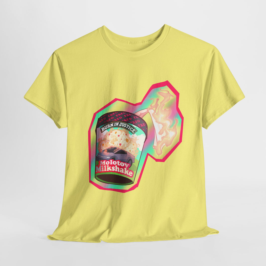 Molotov Milkshake Unisex Heavy Cotton Tee