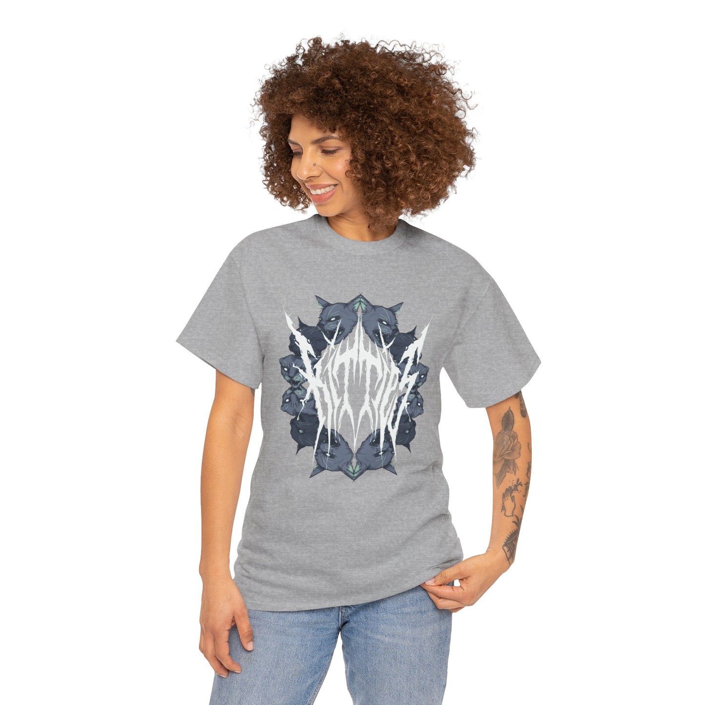Metal Kittens Unisex Heavy Cotton Tee