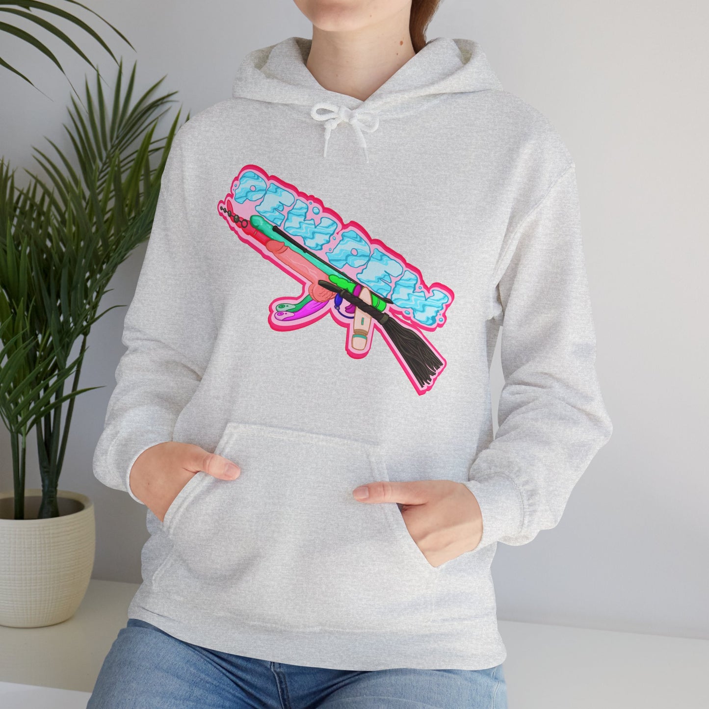 Toy Gun Unisex Heavy Blend Hooded Sweatshirt