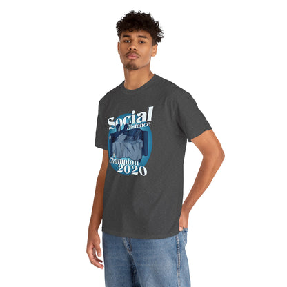 Social Distance Champion Unisex Heavy Cotton Tee