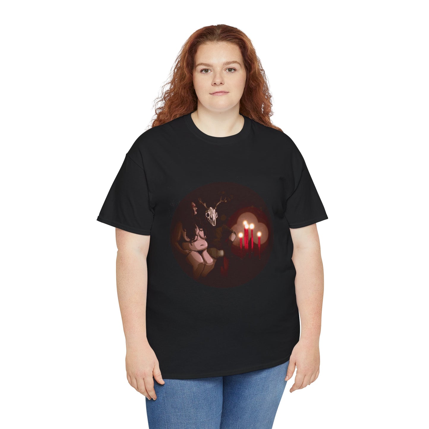 Deer Daddy Series 9: Candlelight Unisex Heavy Cotton Tee