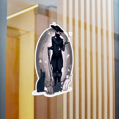 Nocturnal III Kiss-Cut Vinyl Decal