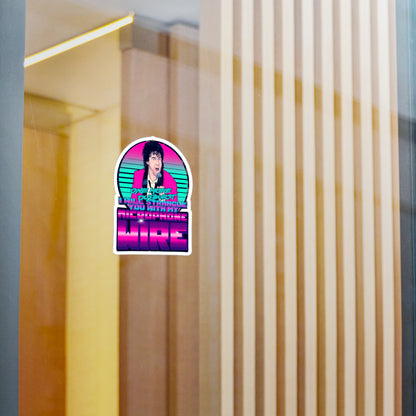 Wedding Strangler Kiss-Cut Vinyl Decal