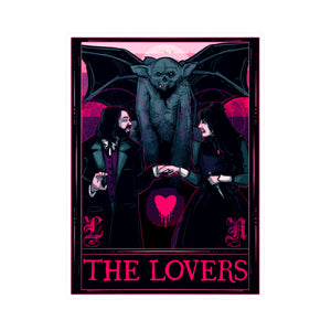 The Vampire Lovers Kiss-Cut Vinyl Decal