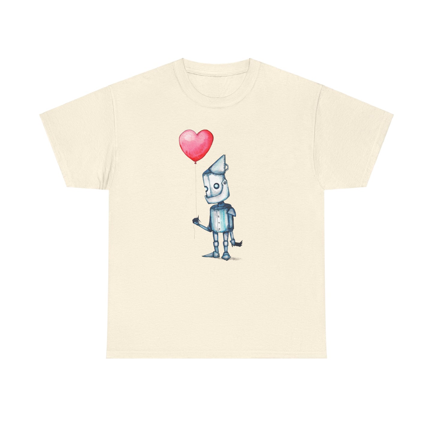 Tinman Gets A Heart Unisex Heavy Cotton Tee