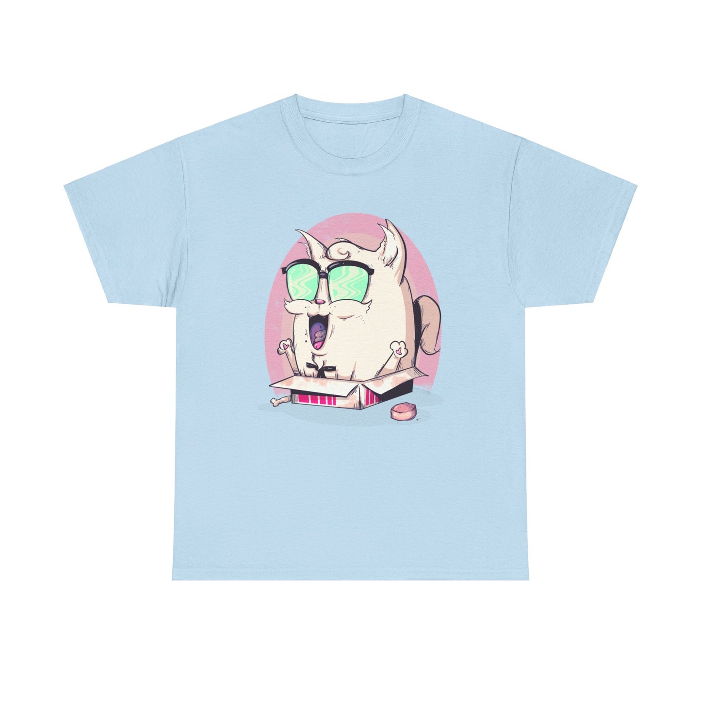 Chicken Box Unisex Heavy Cotton Tee