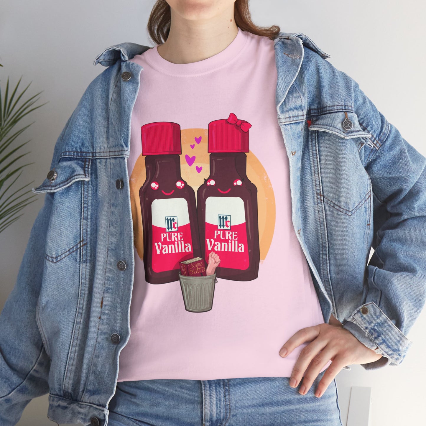 Vanilla Couple Unisex Heavy Cotton Tee