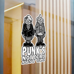 Punk's Not Dead Kiss-Cut Vinyl Decal