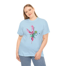 Watercolor Hummingbird Unisex Heavy Cotton Tee
