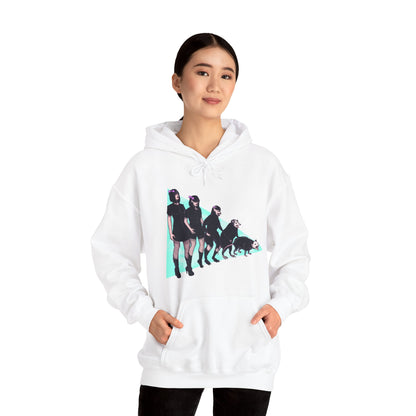 Opossum Girl Unisex Heavy Blend Hooded Sweatshirt