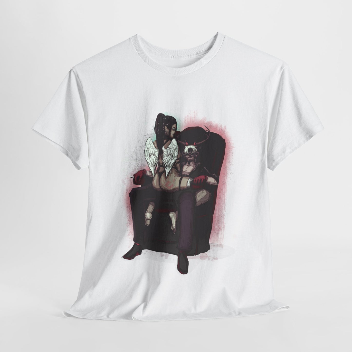 Deer Daddy Series 9: Angels & Demons Unisex Heavy Cotton Tee