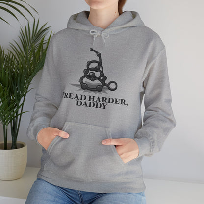 Tread Harder Daddy II Unisex Heavy Blend Hooded Sweatshirt