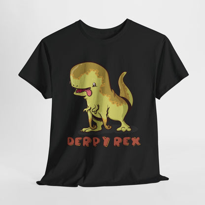 Derpy Rex Unisex Heavy Cotton Tee