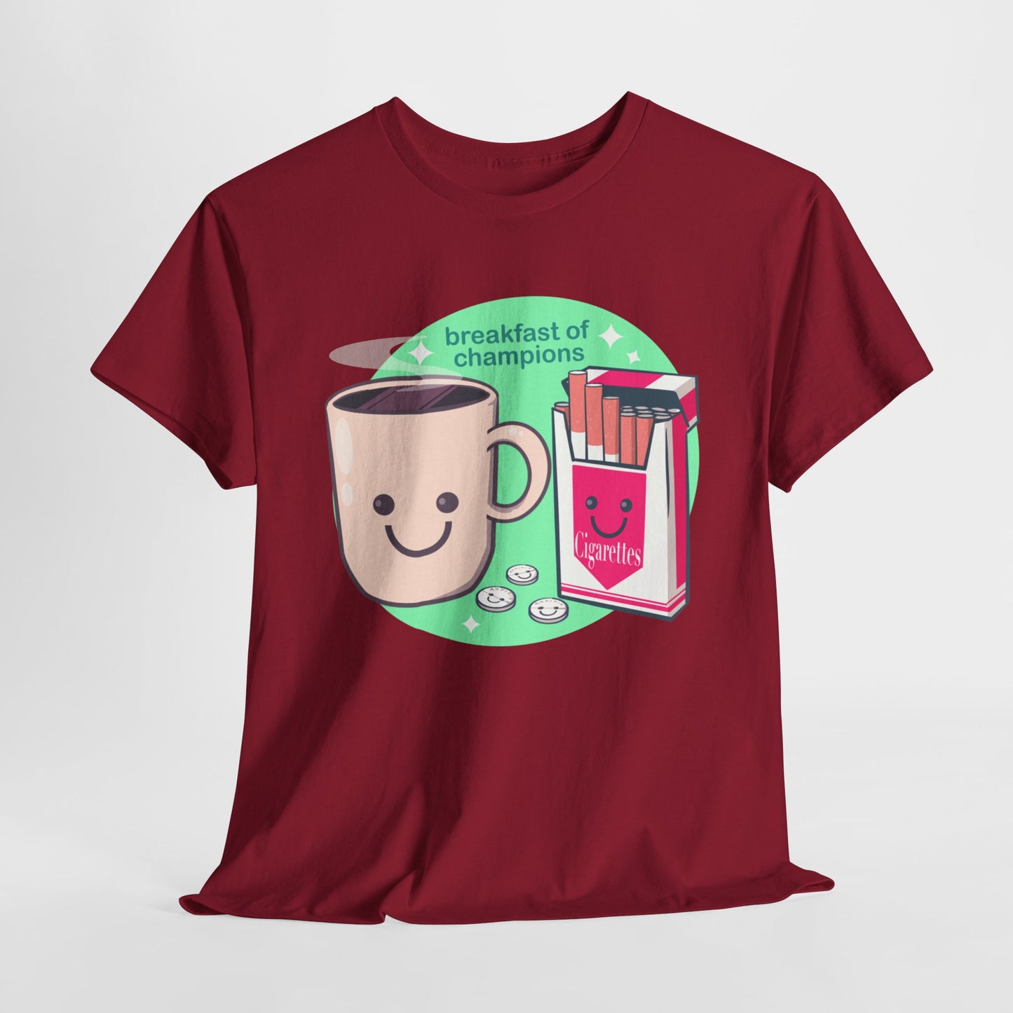 Breakfast of Champions Unisex Heavy Cotton Tee