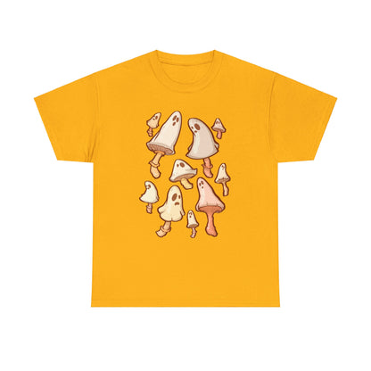 Spooky Mushrooms Unisex Heavy Cotton Tee