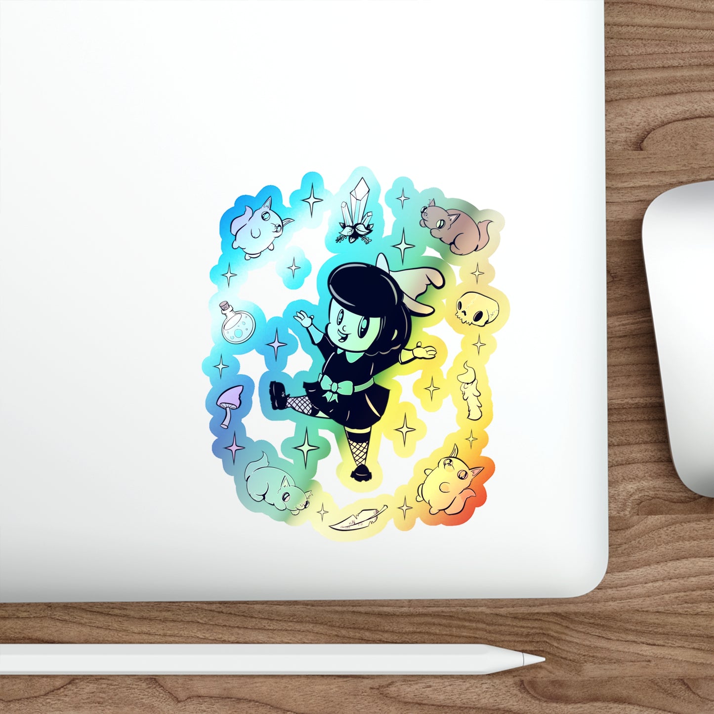 Tools Of The Trade Holographic Die-cut Stickers