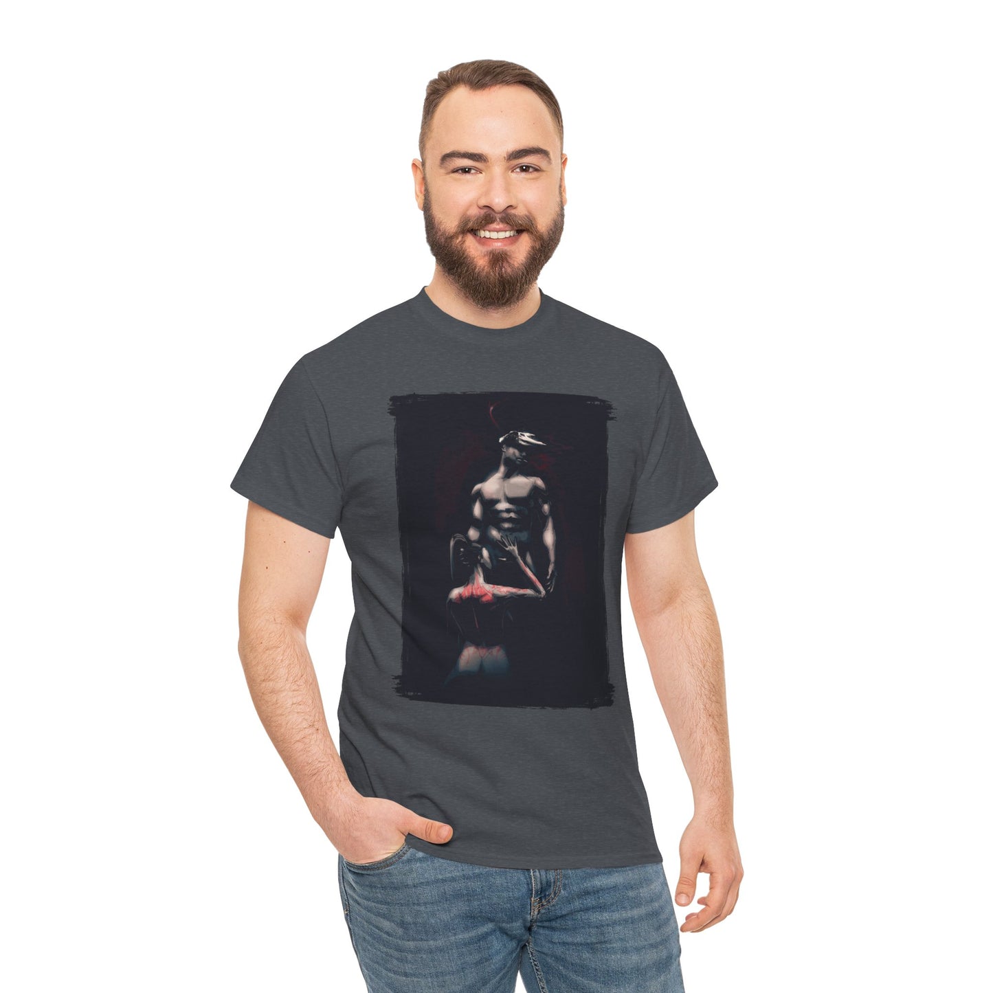 Deer Daddy Series 11: A Light In The Dark Unisex Heavy Cotton Tee